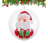 Boule De Noël Gonflable - Décoration Gonflable Extérieure en PVC De 35 Cm, Ornement De Vacances Gonflablee pour Jardin, Pelouse, Patio Et Arbre, Décoration Festive pour Fêtes De Noël Et Parcs