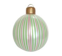 Boule De Noël Gonflable Géante - Décorations De Noël en PVC De 40 Cm Extra Grandes | Grands Ornements Gonflables pour La Cour De Jardin VERAND | Décorations Résistantes pour Les Fêtes Et L'hi