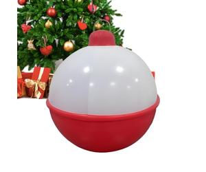 Boule de Noël gonflable - Grande décoration de cour gonflable de 61 cm | Décorations de sapin de Noël à suspendre pour l'intérieur, l'extérieur, les vacances, la maison, le magasin, le salon et la loi