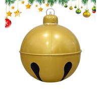 Boule de Noël gonflable grande décoration extérieure | Boules de fête gonflables en forme de cloche pour extérieur, porche, terrasse, maison, appartement, bureau, école, jardin