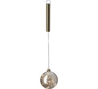 Boule de Noël LumineoGolden Crystal Ø 14 cm pour MicroLED suspendue