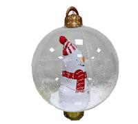 Boule de Noël lumineuse - 60CM - Gonflable - LED - PVC