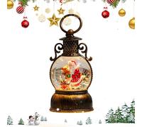 Boule De Noël Lumineuse | Accessoires De Scène De Fête | Boule À Neige De Noël Santa avec Lumière,pour Salle À Manger sous Le Sapin Salon Chambre Rebord De La Fenêtre Amis