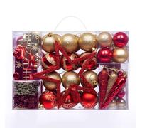 Boule de Noël, Ornement, Boules De Noël Suspendues pour Arbre, 101 Pièces, Ornements Décoration, Décors Festival À Domicile Décoration pour Sapin(A)