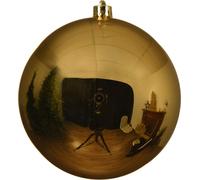 Boule de Noël Outdoor L résistante à la casse, couleur or Ø 14 cm en plastique