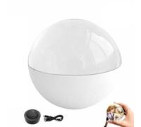Boule De Noël Souvenir, Boule De Cristal Électronique Personnalisée, Lampe À Mémoire De Forme À Ultrasons, Lecteur Vidéo Numérique Wi-FI Personnalisé, Vidéos Et Photos Téléchargeables(Blanc,Ordinary)