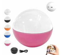 Boule De Noël Souvenir, Boule De Cristal Électronique Personnalisée, Lampe À Mémoire De Forme À Ultrasons, Lecteur Vidéo Numérique Wi-FI Personnalisé, Vidéos Et Photos Téléchargeables(Pink,Ordinary)