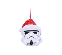 Nemesis Now Stormtrooper Décoration à Suspendre en Forme de Chapeau de Père Noël Blanc 8,3 cm