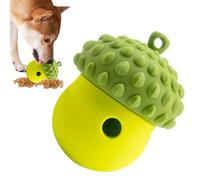 Boule de nourriture pour chien - Jouet de distributeur d'alimentation lente interactif | Boule à mâcher résistante à la morsure pour chiens, jouet de puzzle de nettoyage molaire, balle de traitement