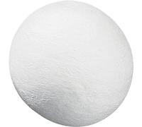 Boule de Ouate, 10mm, Blanc, Lot de 50