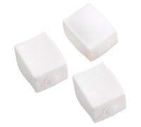 Boule de pâte, balles de contrainte Tofu 3pcs, Jouets Stress à la Hausse Lente, Jouets Complices en Plastique, 2, 2x1, 6x1.2 Portable pour Adultes Gift Kids Ball