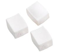 Boule de pâte, balles de contrainte Tofu 3pcs, Jouets Stress en Hausse Lent, Jouets Complices en Plastique, 2.2x1.6x1.2 Portables pour Les Cadeaux pour Enfants Adultes