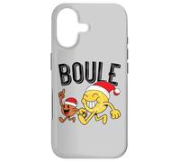 Boule de pétanque en Forme de Cochon Qui allait boulen pour Les Joueurs de Boules Coque pour iPhone 17