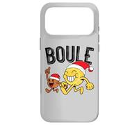 Boule de pétanque en Forme de Cochon Qui allait boulen pour Les Joueurs de Boules Coque pour iPhone 17 Pro Max