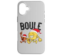 Boule de pétanque en Forme de Cochon Qui allait boulen pour Les Joueurs de Boules Coque pour iPhone 16 Plus
