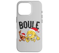 Boule de pétanque en Forme de Cochon Qui allait boulen pour Les Joueurs de Boules Coque pour iPhone 16 Pro