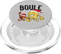 Boule de pétanque en Forme de Cochon Qui allait boulen pour Les Joueurs de Boules PopSockets PopGrip pour MagSafe
