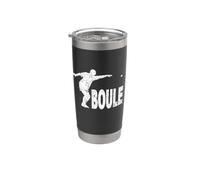 Boule de pétanque Sport Tournoi Petanque Boule Gobelet isotherme en acier inoxydable double paroi