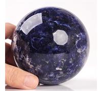 Boule de pierre de soude naturelle, cristal de Quartz et décoration de la maison Reiki décoration de la chambre (Size : 300-400g)