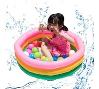 Boule De Piscine Familiale - Sturdy Au-dessus Du Sol, Bassin Gonflable Épaissi | Centre D'activité De Jeu D'éclaboussures Extérieures Spacieuses, Cuve De Jeu À Murs Doux Confortable Profondeur Supplém