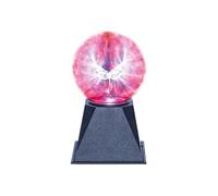 Boule de plasma sensible au contact de 5 pouces avec effet papillon - alimentation basse tension (fournie)