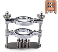 Boule de poids de testicule ronde extensible avec boule extensible en acier inoxydable, anneau avec broyeur de boules à ongles, jouet sexuel pour homme