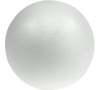 Boule de polystyrène Ø25cm blanc - Loisirs Creatifs, Décoration, Modélisme, Projets DIY