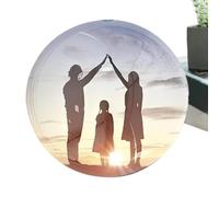 Boule De pour Affichage des Photos Haut-Parleur Décor Numérique 6,9 | Décoration de Sphère Mémoire en Pour le Bureau, l'Anniversaire, la Maison, la Table, la , Noël, la Noir