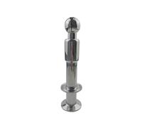 Boule de pulvérisation CIP rotative pour réservoir de 1,5" avec pince triple à 2", boule de nettoyage compatible avec Tri Clamp, acier inoxydable SS304