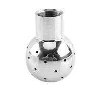 Boule de pulvérisation nettoyage réservoir rotatif en acier inoxydable | Boule de poids de robinet hydraulique rotatif femelle G1/2 : for le nettoyage des réservoirs petits et moyens(Fix)