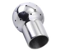 Boule de Pulvérisation Rotative 1/4 "3/8" 1/2 "3/4" 1 "1-1/4" 1-1/2 "2" BSP filetage femelle 304 316 acier inoxydable sanitaire fixe boule de pulvérisation nettoyage du réservoir(Welding,304_1/2")