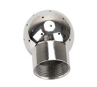 Boule de pulvérisation rotative, 1 boule sanitaire SS 304 for le nettoyage du réservoir - Filetage femelle BSPT, résistance aux hautes températures et à la pression(2 In)