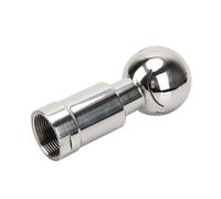 Boule de Pulvérisation Rotative 3/8 ''1/2'' 3/4 ''1'' 2 ''BSP femelle fileté réservoir nettoyage rotatif CIP boule de pulvérisation SS304 acier inoxydable(3/8")