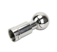 Boule de Pulvérisation Rotative 3/8 ''1/2'' 3/4 ''1'' 2 ''BSP femelle fileté réservoir nettoyage rotatif CIP boule de pulvérisation SS304 acier inoxydable(3/4")