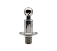 Boule de pulvérisation rotative, Boule de pulvérisation rotative sanitaire en acier inoxydable SS304, filetage externe NPT 1/2 pouce