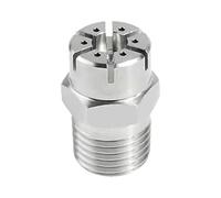 Boule de Pulvérisation Rotative Buse de pulvérisation for nettoyeur haute pression polyvalent, connecteurs en acier inoxydable(6 Holes)