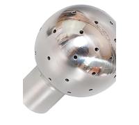 Boule de pulvérisation sanitaire en acier inoxydable for le nettoyage du réservoir, couverture de pulvérisation à 360 °, filetage femelle BSP, tailles 1/4" à 2"(1/4In Sus316L)