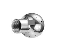 Boule de pulvérisation sanitaire en acier inoxydable SUS 304 BSP, filetage interne 1/2" 3/4" 1" 1-1/4" 1-1/2" 2", for le nettoyage des réservoirs Fixed Spray Ball Head(DN40,SS304)