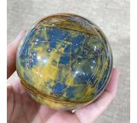 Boule de Quartz en cristal de pierre naturelle, cadeau de décoration de salle Reiki décoration de la chambre (Size : 300-350g)