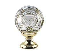 Boule de rampe Cristal tempête