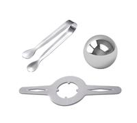 Boule de refroidissement pour - Refroidisseur rapide de boule de glace, boules de congélation pour, boules de refroidissement en acier inoxydable pour café, conserve plus de