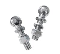 Boule de remorquage chromée à Long diamètre étendu, capacité de 5000lb, pièces de remorque d'accouplement, Accessoires de Caravane de Camping-Car RV(2INCH Ball)