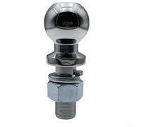 Boule de remorquage de remorque de 50 mm - 3,5 tonnes - Attelage robuste pour caravane et camping-car - Tige filetée M22 en acier
