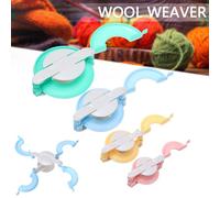 Boule De Remplissage 4 Pièces/Ensemble Pom Pom-Pom Fabricant Boule De Peluche Décorations D'aiguille Outil De Tricot Artisanal Ensemble De 4 Tailles Différentes