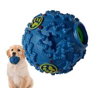 Boule de rire pour chien, boule de nourriture pour chien,Boule à priser pour | Jouets interactifs à mâcher, balles créatives à alimentation lente avec son de rire pour soulager le stress et l'en