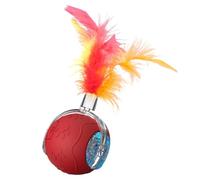 Boule de roulement Intelligent pour Animal de Compagnie, Balle de Jouets Roulant Automatique, Jouet en Mouvement de roulement interactif Intelligent, Boule de Chien électrique en Mouvement irrégulier