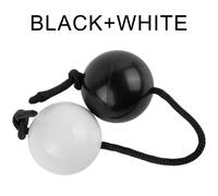 Boule De Sable Africaine De Haute Qualité,Shakers Africains,Oeufs Noirs,Blanc,Corde D'escalade,Cadeaux - Type Black White