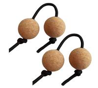 Boule de sable africaine en liège avec double gourde - Instrument de percussion à la main - Instrument de rythme pour les amateurs débutants - Facile à utiliser