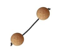 Boule de sable en bois Aslatua Africain Hochet Rhythm Percussion Fingertip Ball Instrument Sandball Rythme Instrumen Bois Sandball Shaker