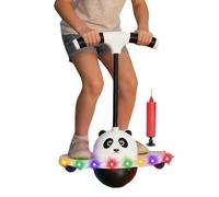 Boule de saut avec poignée pour équilibre, jouet lumineux pour l'entraînement d'équilibre, table pour sauts et acrobaties, pour adolescents et adultes : cour, salon, chambre, jardin, pales